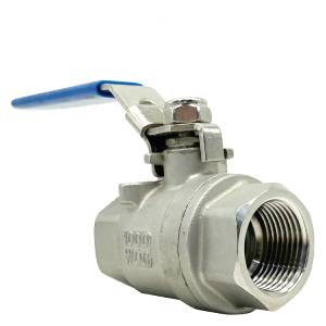 Manual 2 PC Threaded Ball Valve ~!phoenix_varIMG1!~