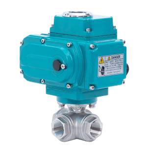 Electric 3 Way Threaded Ball Valve Manual de