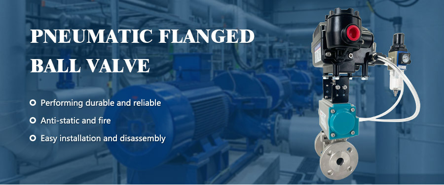 气动碳钢法兰球阀+定位器_01 气动碳钢法兰球阀+定位器 _01