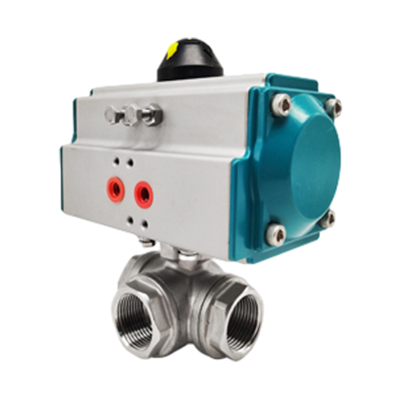 Válvula de espreguiçadeira pneumática de 3 vias