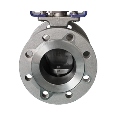 Válvula de esfera pneumática em V-padrão