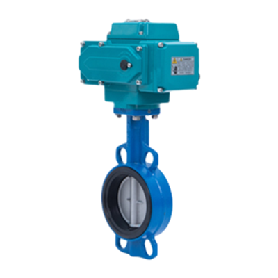 Válvula de borboleta elétrica de wafer