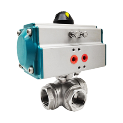 Válvula de espreguiçadeira pneumática de 3 vias