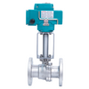 Válvula de esfera de flange de alta temperatura elétrica