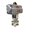 Válvula de espreguiçadeira pneumática de alta temperatura