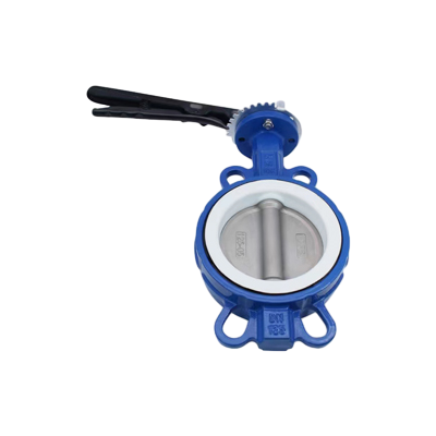 Válvula de borboleta manual de wafer