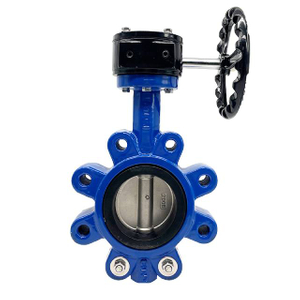 Válvula de borboleta arruinada com alavanca