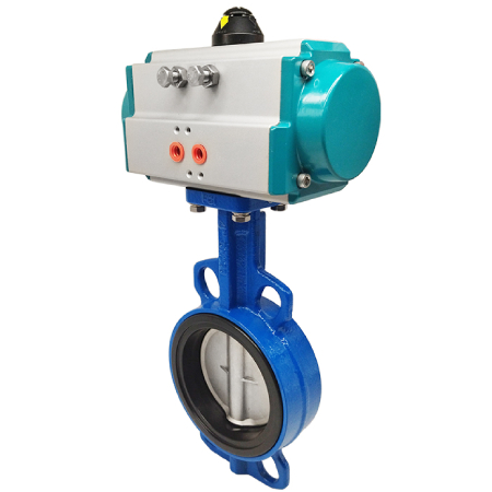 v&aacute;lvula de borboleta pneum&aacute;tica