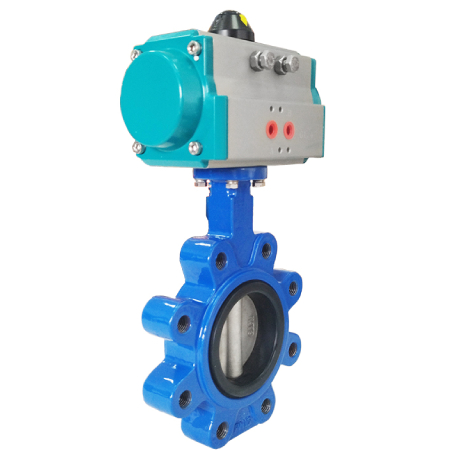 com atuador pneum&aacute;tico