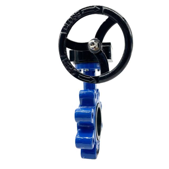 Válvula de borboleta arruinada com alavanca