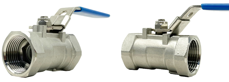 Válvula de esfera de 1 peça