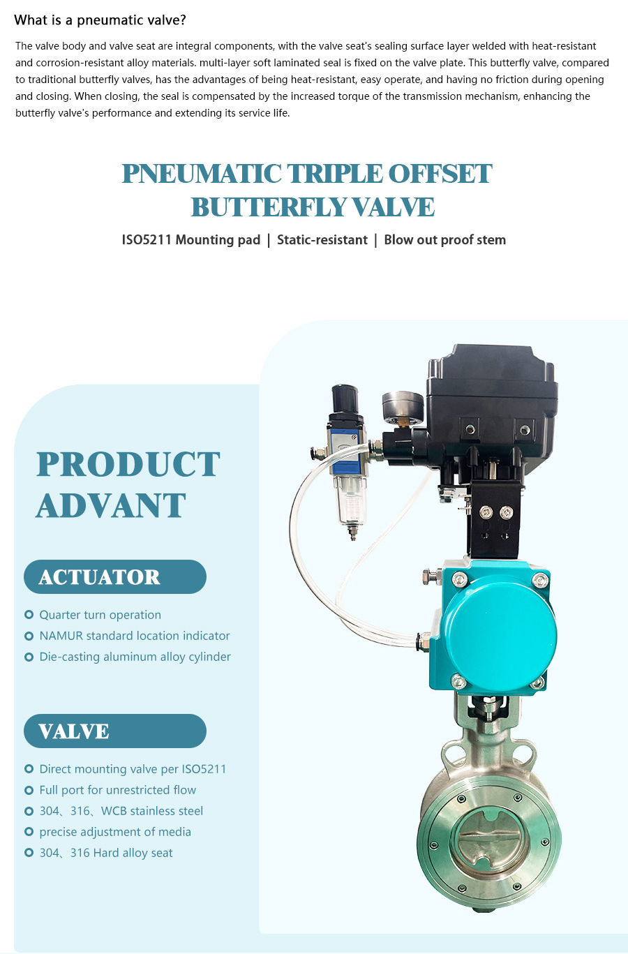 气动硬密封蝶阀+定位器 _02