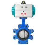 Válvula de borboleta pneumática