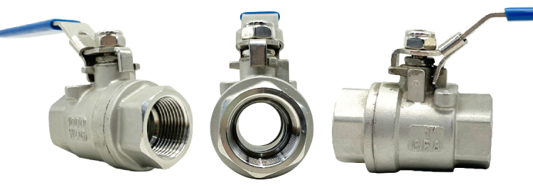 Válvula de esfera de 2pcs