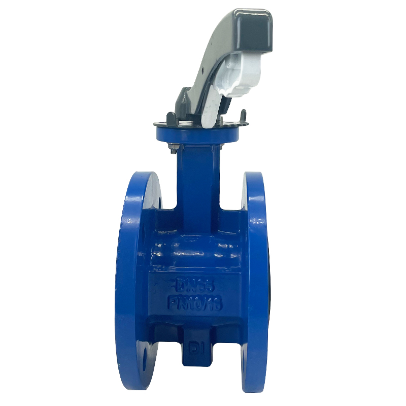 V&aacute;lvula borboleta flangeada com alavanca