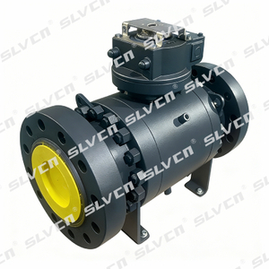 V&aacute;lvula de esfera de alta temperatura metal-metal SLVCN com bloco duplo e estrutura de sangramento