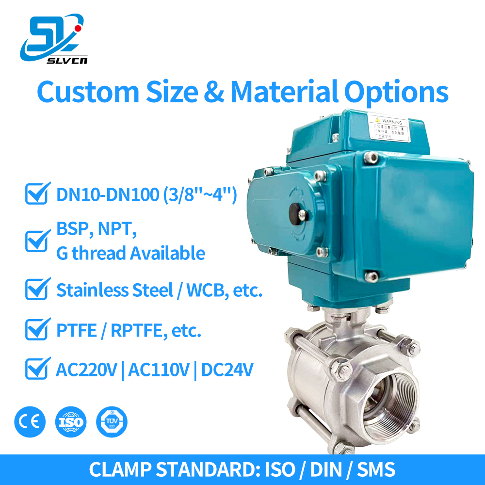 V&aacute;lvula de esfera el&eacute;trica
